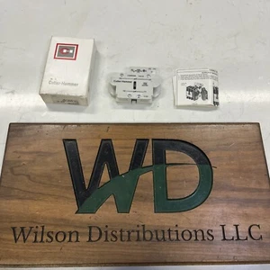 Eaton C320kg5 Cutler-Hammer Aux Contact Block,2Nc,10A - Picture 1 of 4