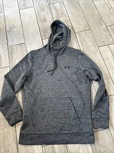 NWT Under Armour Small Men's Grey Loose Cold Gear Armour Fleece Hoodie NEW - Picture 1 of 6