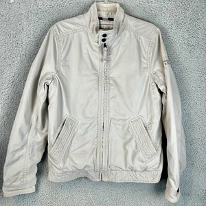 Chaqueta utilitaria Abercrombie & Fitch tareas forrada a cuadros ropa de trabajo caqui Hamilton y2k - Imagen 1 de 7