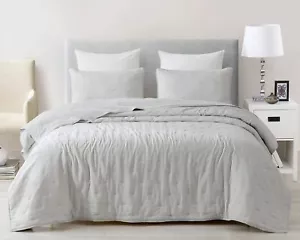 Chezmoi Collection Marie 3-Piece Line Stitch Embroidery Quilt Set - Soft Wash... - Picture 1 of 9