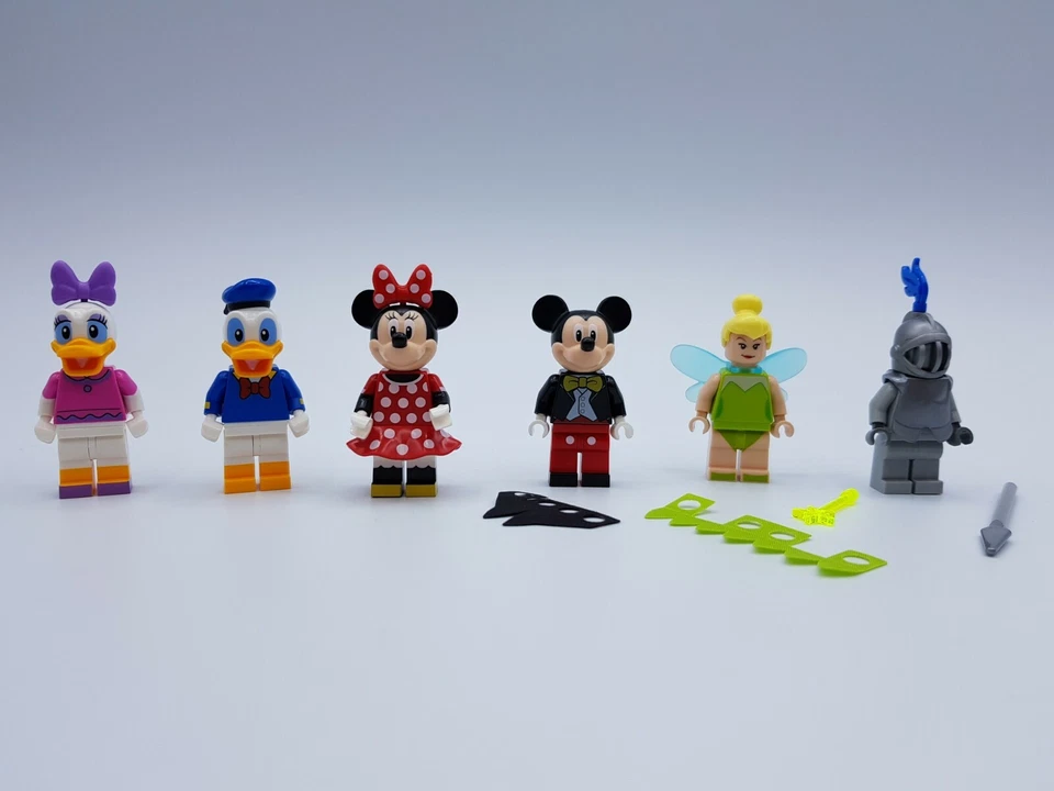 LEGO  LOT DE  6 FIGURINES DISNEY DU SET 71040 CHATEAU DISNEY *NEUF* - Photo 1/1