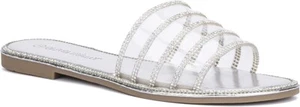 Olivia Miller Women’s Fashion Shoes, PVC Jelly w Glitter Rhinestone - Sz 7 - Picture 1 of 5