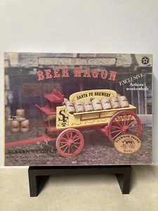 Allwood Brand Beer Wagon Wood Model Kit 1:16 Scale New Open Box  1977 #5016 - Picture 1 of 14