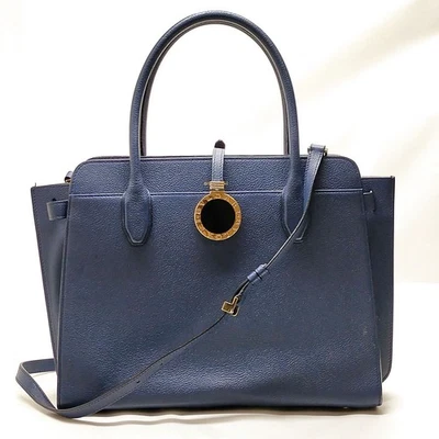 SIN TARIFA Bolso de Mano Bvlgari Cuero Azul 3656943 Foto 1 de 4