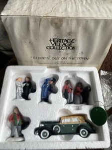 Department 56 Christmas In the City Steppin' Out on the Town 58885 Retired VTG - Picture 1 of 9