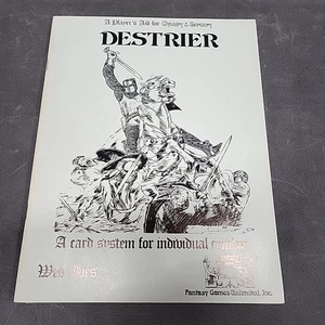 FGU Chivalry & Sorcery Destrier - A Card System for Individual Combat - Picture 1 of 3