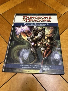 Manuale Giocatori 2 Dungeons and Dragons 4a Edizione Libro 2008 Gioco di Ruolo HC DND - Foto 1 di 5