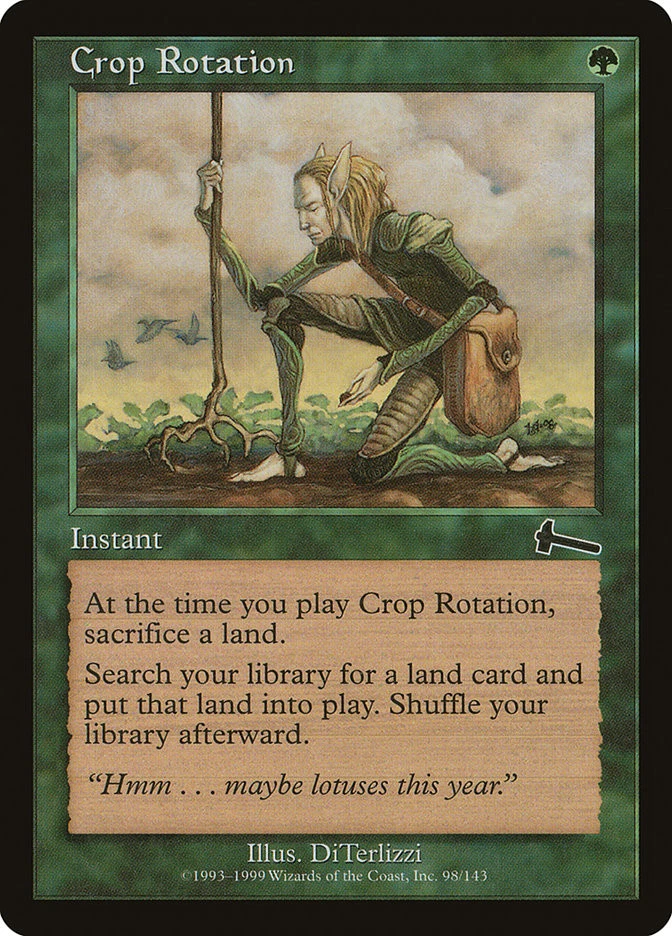 Magic the Gathering (mtg): ULG: Crop Rotation - Image 1 of 1