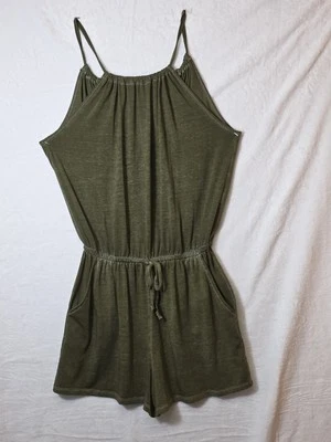 DEREK HEART JUNIORS Mameluco Sin Mangas Elástico Pantalones Cortos Verano Suave Mono  Foto 1 de 4