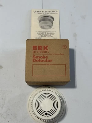 BRK Electronics Smoke Detector Model:1769AC-1 120VAC