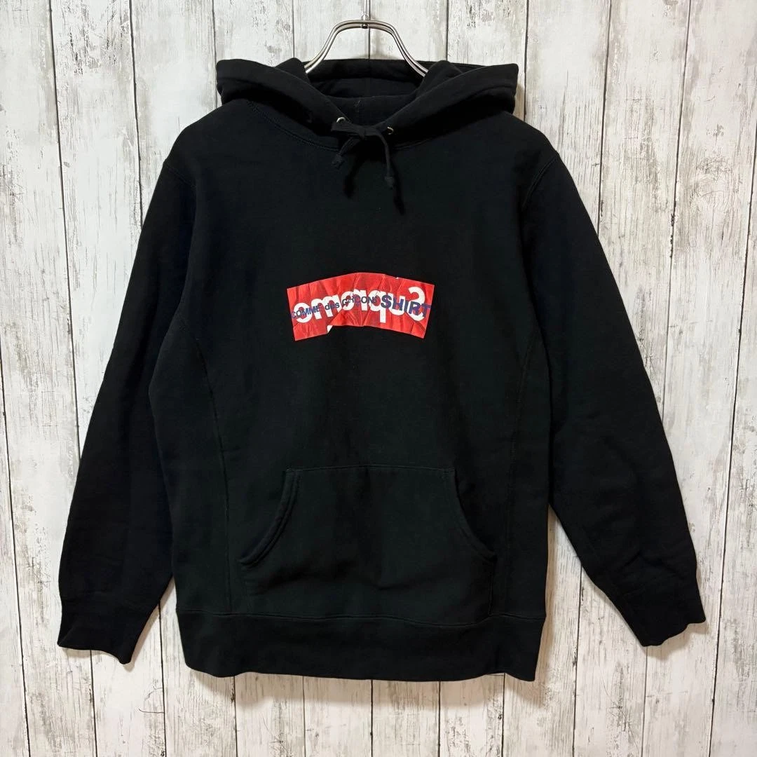 トップス SUPREME COMME des GARCONS Box Pullover Supreme X Comme Des Garcons In Men's Sweats & Hoodies for sale | eBay