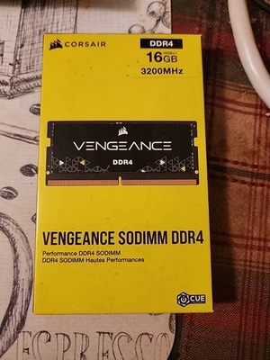 Corsair Vengeance 16GB (1x16GB) DDR4 SODIMM 3200MHz Laptop Memorry - Image 1 of 2