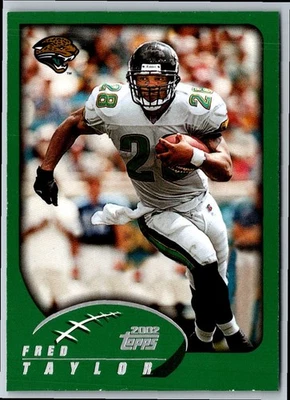 2002 Topps Fred Taylor #45 Jacksonville Jaguars Football Card - Image 1 of 2