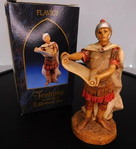 Fontanini Roman FLAVIUS 5" Scale Nativity #75522 w/box & Story Card ---- D - Picture 1 of 8