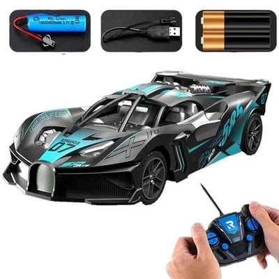 Scale Remote Control High Speed Sports Toy Car Birthday Gift♎ Kids U7I8 O7H4 - Image 1 of 4