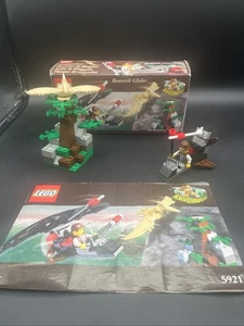 Lego 5921 Research Glider Adventurers Dino Island W/ Manual & Box Vintage 2000 - Picture 1 of 5