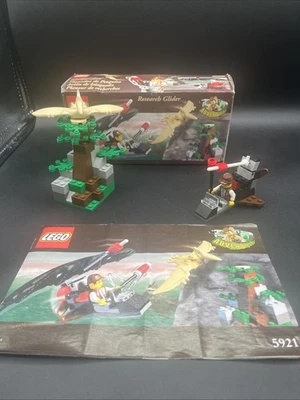 Lego 5921 Research Glider Adventurer Dino Island con manual y caja de colección 2000 Foto 1 de 4