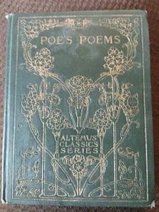 Vintage "Poe's Poems" Henry Altemus Classic Series Edition Victorian Hardcover - Bild 1 von 3