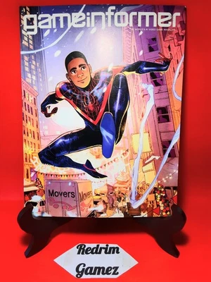 Gameinformer Issue #330 Spiderman Miles Morales Video Game Magazine - Image 1 of 4