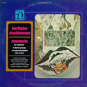 Karlheinz Stockhausen - Momente (1965 Version) (LP) (Very Good Plus (VG+)) - 387 - Imagen 1 de 1