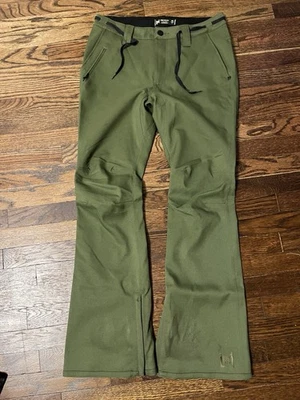 Pantalones de snowboard Premium Goods Nitro verde talla 32 para hombre Foto 1 de 4