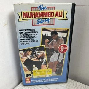The Muhammad Ali Story, Rare Vintage VHS Film, Boxing, Screen Legends - Picture 1 of 3
