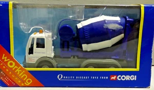 Corgi Toys TY87901 Ford Cargo 6 wheel Mixer The Concrete Company blue & white - Picture 1 of 1