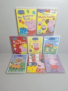 Peppa Pig 8 DVD Bundle - Picture 1 of 19