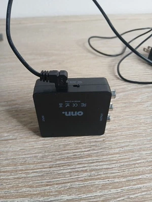 ONN AV Adapter RCA input to HDMI Output With 8 Ft HDMI Cord - Image 1 of 4