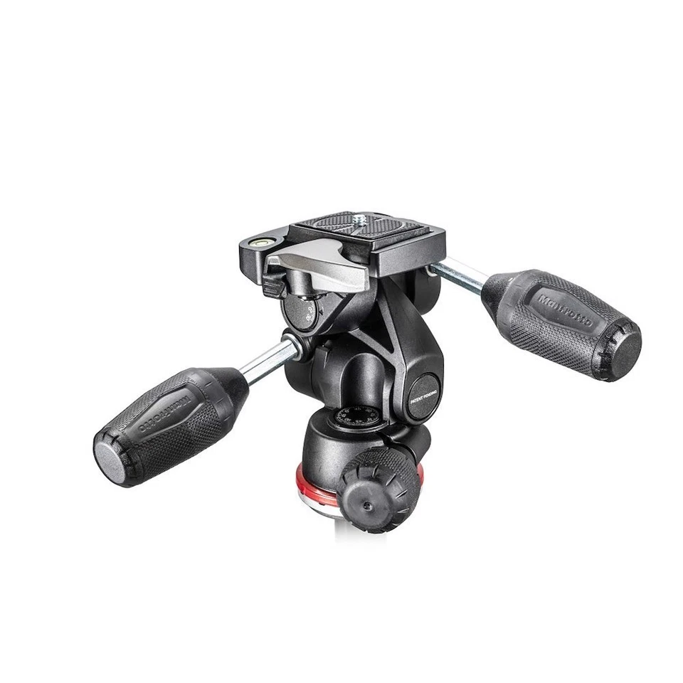 Manfrotto MH804-3W 3 Way Tripod Head With Retractable Levers - NEW UK STOCK - Image 1 of 4