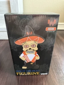 Whataburger 2024 Day Of The Dead Figurine FOCO Sugar Skull Figure Collectible - Picture 1 of 2