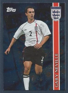 TOPPS INGLATERRA 2002- #E02-SUBCONJUNTO-MANCHESTER UNITED-GARY NEVILLE-FOIL - Imagen 1 de 1