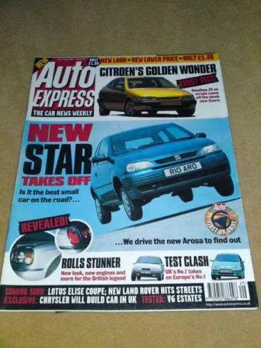 AUTO EXPRESS - STAR July 16-22 1997 Issue 457 - Image 1 of 1
