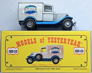 Matchbox Code 2 Yesteryear YPP08 Ford A 25th MICA UK Convention 1/50 blue/silver - Picture 1 of 10