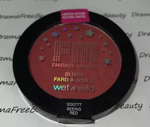 Wet n' Wild Fantasy Makers Limited Edition Halloween Matte Blush * SEEING RED * - Picture 1 of 10