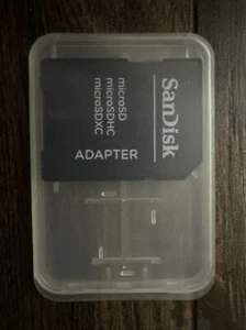 SanDisk Adapter for Micro SD Card, SDXC and SDHC TF  Memory Card Adapter - Picture 1 of 2