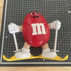 M&M Red Skiing m&m candy dispenser - Picture 1 of 7