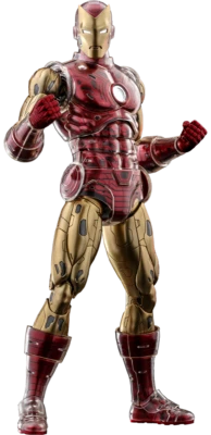 MARVEL Iron Man The Origins Collection DIECAST CMS07 D37 1/6 Hot Toys Sideshow - Immagine 1 di 4