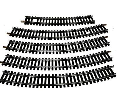 Lima 00 Gauge 5 x Curve R=360   36 Degrees Train Track - Image 1 of 4