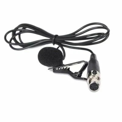 Lavalier Pro Clip Mikrofon Mini-XLR 3-polig Ansteck-Mikrofon Krawatte Funk Live - Bild 1 von 4