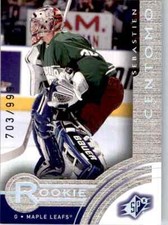 2001-02 Upper Deck SPx Sebastien Centomo Rookie 703/999 #215