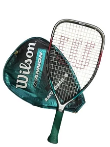 Wilson Kannon Fused Graphite Racquetballschläger mit Cover - Bild 1 von 3