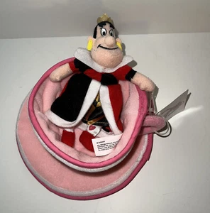 Vintage Disneyland Fantasy Land Queen of Hearts Tea cup Bean Bag Plush Disney - Picture 1 of 8