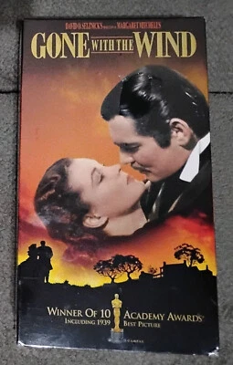 Gone With The Wind - New Sealed VHS Set of 2 Tapes Clark Gable - Vivien Leigh - Image 1 of 4