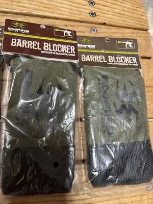 NUEVO Bloqueador de Barriles Empire Paintball (Negro/Verde) ¡Nuevo! Foto 1 de 2