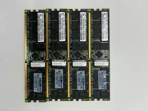 8GB (4x 2GB) Samsung PC-3200R CL3 ECC Registered DDR SDRAM DIMM - Picture 1 of 2