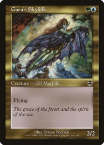 Magic the Gathering (mtg): APC: Gaea's Skyfolk (x 4) - Picture 1 of 1