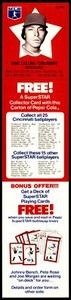 1978 PEPSI-COLA SUPERSTAR - DAVE COLLINS CINCINNATI REDS