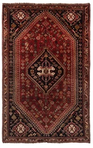 Shiraz Annodato a Mano Tappeto Persiano 181x115 cm-Nomadic Oriente Tappeto Rug - Picture 1 of 14