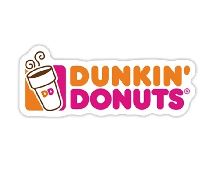 5 piezas. Moño de cabello de resina plana central respaldo plano 1236088 Dunkin Donuts 45 mm Foto 1 de 1